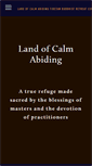 Mobile Screenshot of landofcalmabiding.org