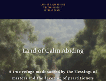 Tablet Screenshot of landofcalmabiding.org